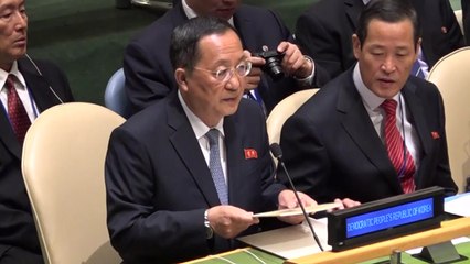 北 리용호 유엔총회 불참 통보...기조연설자 대사급으로 격하 / YTN