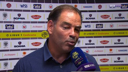 Angers / Stéphane Moulin : "Très satisfait du groupe que j’ai"