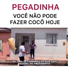 Governo Bolsonaro fiscaliza QUEM FIZER COCÔ TODO DIA