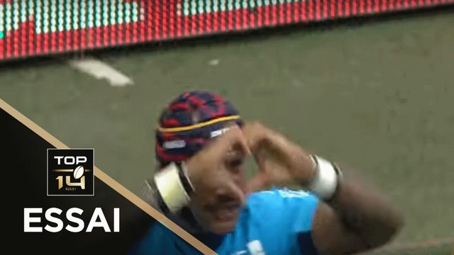 TOP 14 - Essai Nemani NADOLO (MHR) - Montpellier - Pau - J2 - Saison 2019/2020