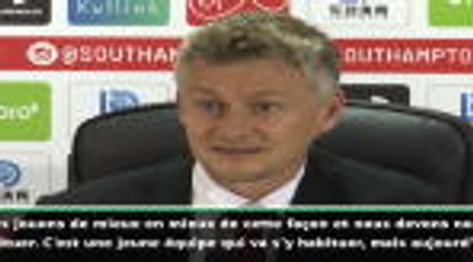 Manchester United - Solskjaer : "Nous jouons de mieux en mieux"