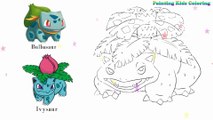 Coloration Grenouille - Venusaur Pokémon | Peindre pour les jeunes enfants et dessiner pour les enfants