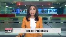 Thousands protest against Johnson's move to shut down Parliament