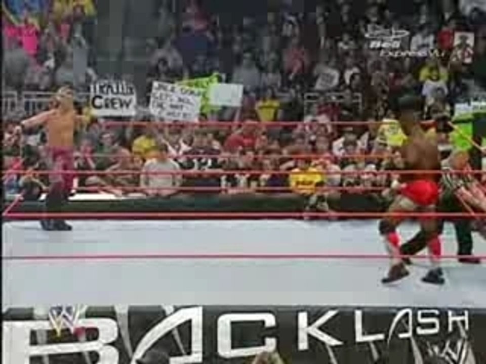 Shelton benjamin vs chris jericho ic title