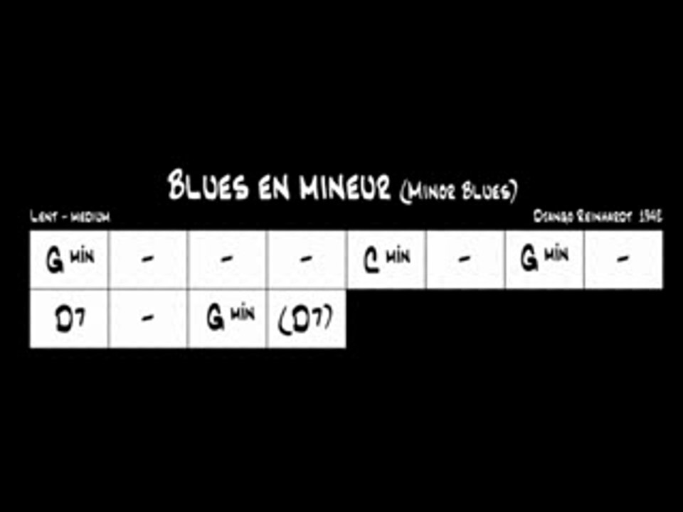 Blues en mineur