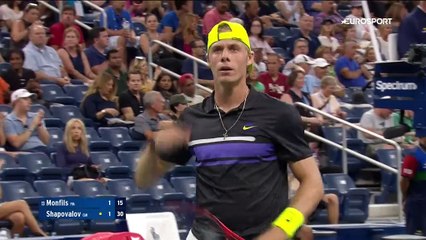 Monfils - Shapovalov : Les temps forts d'un énorme match