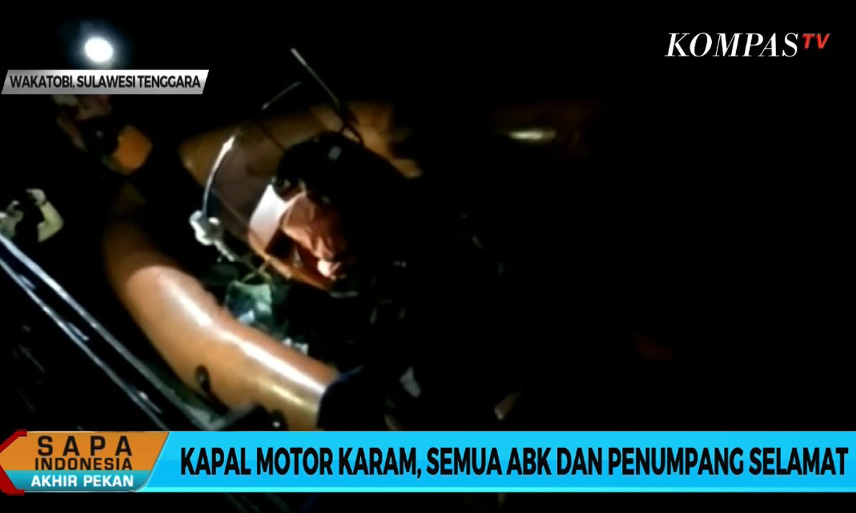 Basarnas Evakuasi Penumpang KM Rahmat Pantura di Perairan Wakatobi