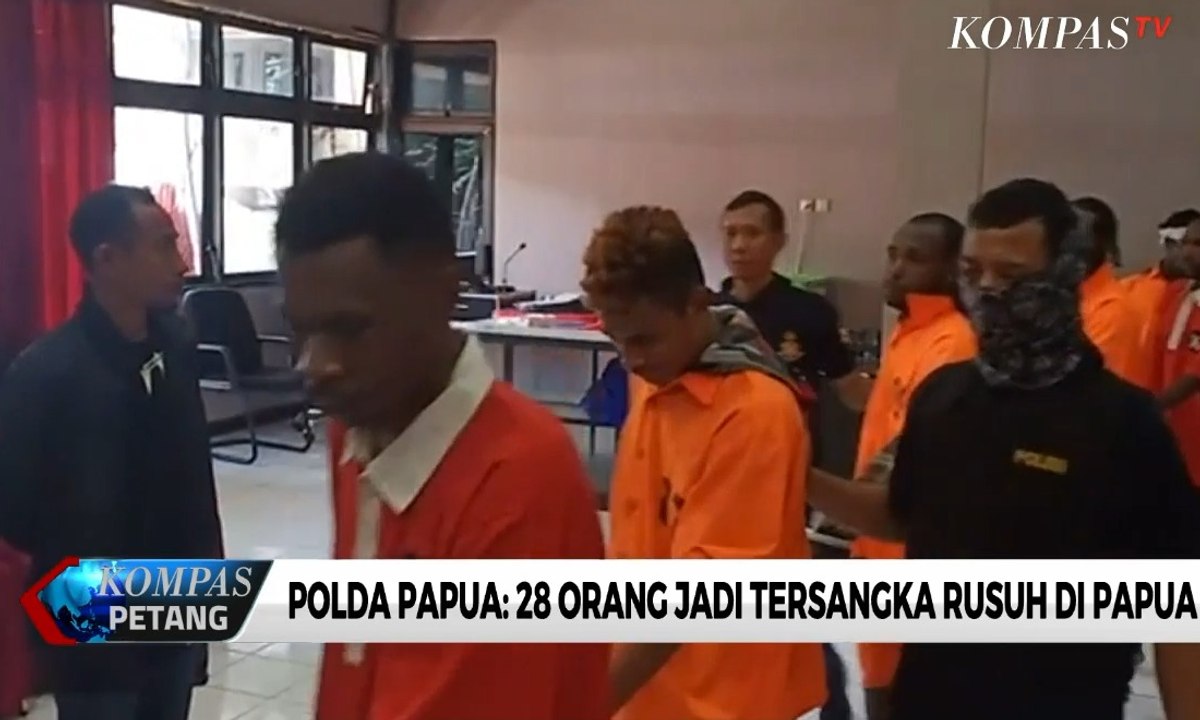 Polda Papua: 28 Orang Jadi Tersangka Rusuh di Papua
