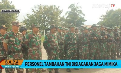 Personel Tambahan TNI Disiagakan Jaga Mimika