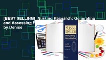 [BEST SELLING]  Nursing Research: Generating and Assessing Evidence for Nursing Practice by Denise
