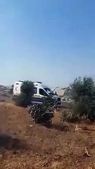 شاهد كيف أحال التحالف مبنى لـ "أنصار التوحيد" إلى كومة من الركام (فيديو)