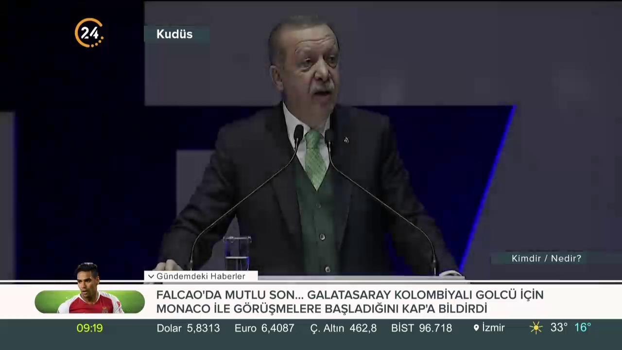 Başkan Erdoğan'dan "Ey Kudüs" şiiri