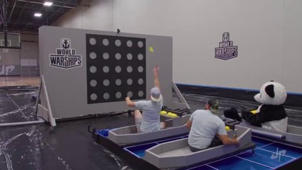 Giant Warship Battle | Dude Perfect