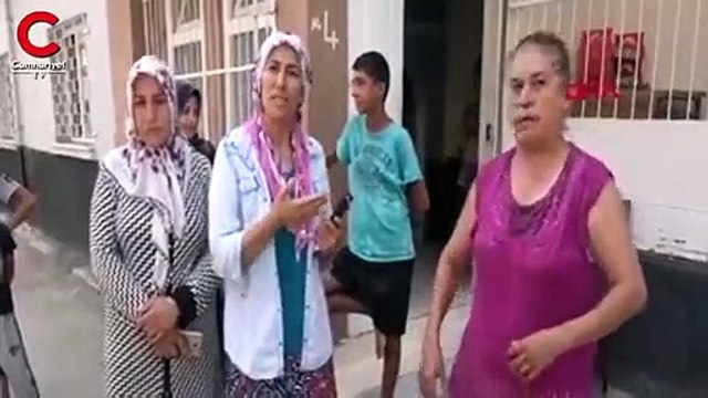 Kadınlar, taciz şüphelisini yakalayıp, polise teslim etti