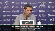 Valverde laments Barcelona's 'poor' first half