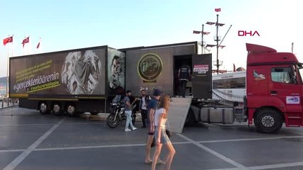 Muğla narkotik tır'ı bilgilendirme için marmaris'te