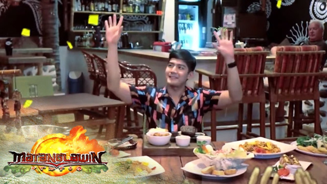 Robi Domingo tries the fusion food offered by El Dorado Beach Resort | Matanglawin