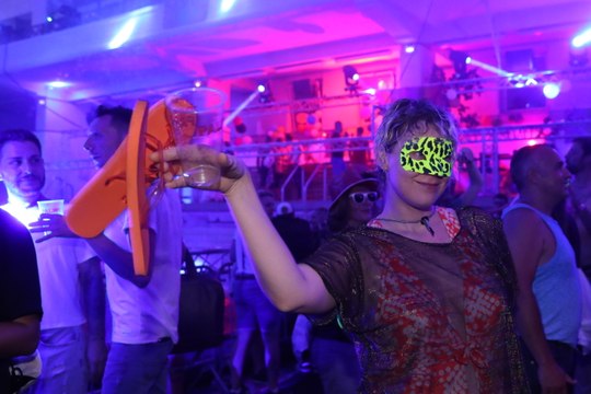 Ambiance « Crevettes pailletées » à la piscine de Mulhouse