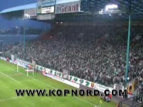 Ultras asse saint etienne Sud répond à la Nord