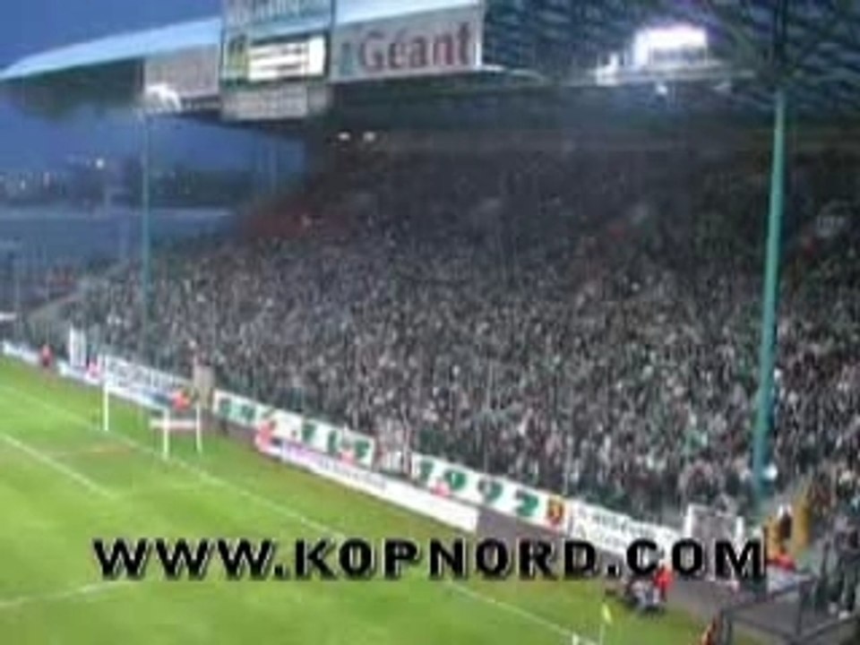 Ultras asse saint etienne Sud répond à la Nord