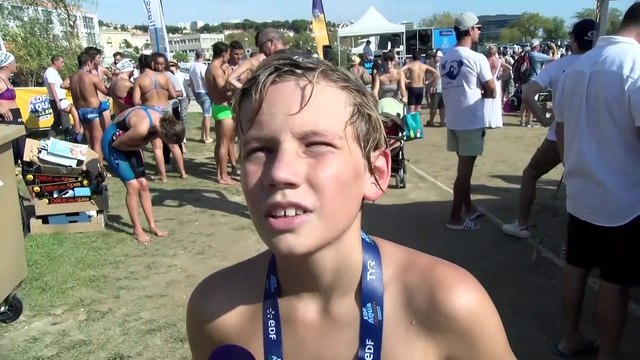 EDF Aqua Challenge Martigues : Ashton Gerold 12 ans de Nice