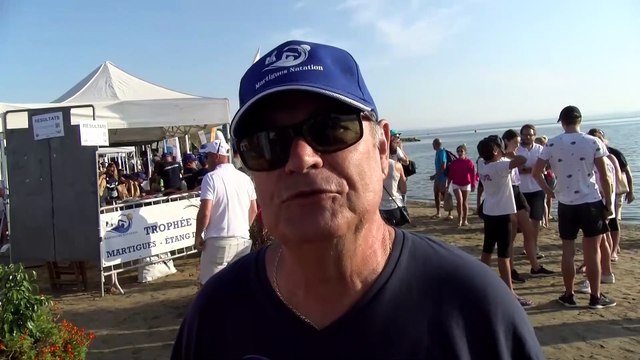 EDF Aqua Challenge Martigues : Dominique Coutant président Martigues Natation