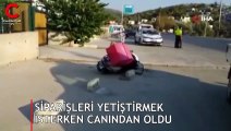 Siparişleri yetiştirmek isterken canından oldu