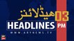 ARYNEWS HEADLINES | PM IMRAN KHAN ADDRESSES ISNA CONVENTION | 3 PM | 1 SEP 2019