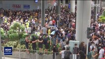 홍콩 또 '공항' 노린 점거 시위…연일 격화