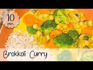 Descargar video: Veganes Brokkoli Curry mit Kokosmilch - Veganes Kichererbsen Curry - Curry Einfach | Vegane Rezepte