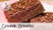Gesunde Brownies ohne Zucker - Vegane Brownies Rezept Einfach - Brownies Vegan | Vegane Rezepte