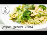 Vegane Brokkoli Pasta - Gesunde & Schnelle Brokkoli Pasta Vegan - Pasta Vegan | Vegane Rezepte