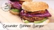 Vegane Burger Patties aus Kidneybohnen - Vegane Burger Buns Rezept - Burger Vegan | Vegane Rezepte