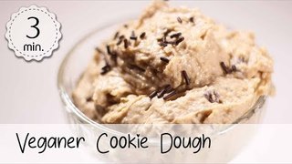 Veganer Cookie Dough Rezept - Veganer Keksteig zum Löffeln - Cookie Dough Vegan | Vegane Rezepte