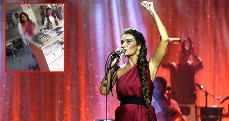 Sıla, Emine Bulut için Sezen Aksu'nun Ünzile şarkısını söyleyerek çağrı yaptı