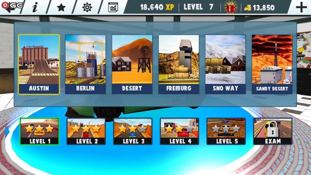 Learning School Driving Simulator game Desert Car Parking Driver Simulation Android Gameplay #4