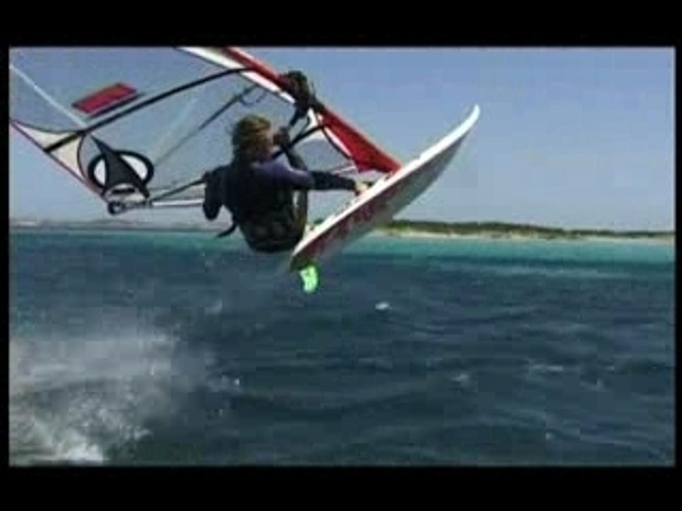 Planche et kite à Bonif'