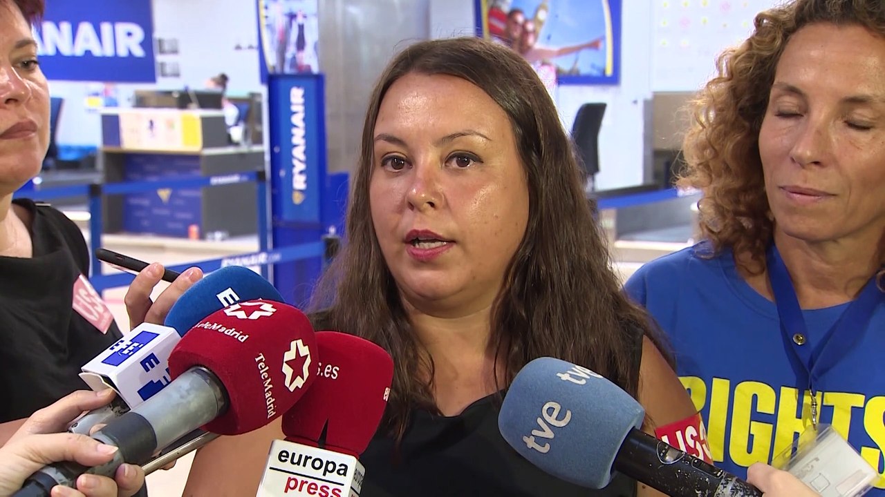 Comienza la primera jornada de huelga de TCP de Ryanair