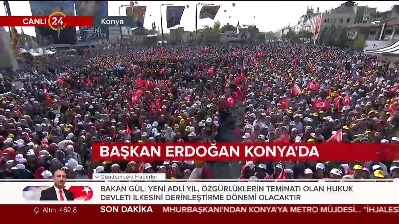 Başkan Erdoğan Konya'da