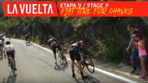 Crevaison pour Chaves / Flat tire for Chaves - Etape 9 / Stage 9 | La Vuelta 19