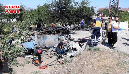 (1 Eylül 2019) FRENİ PATLAYAN İŞ MAKİNESİ EVE GİRDİ:  4 KİŞİ HAYATINI KAYBETTİ