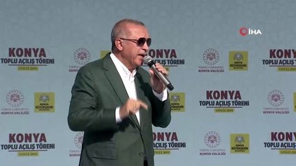 Cumhurbaşkanı Erdoğan: " Kısa bir süre içinde 1 yıllık yeni yönetim sisteminde neler yaptığımızı...