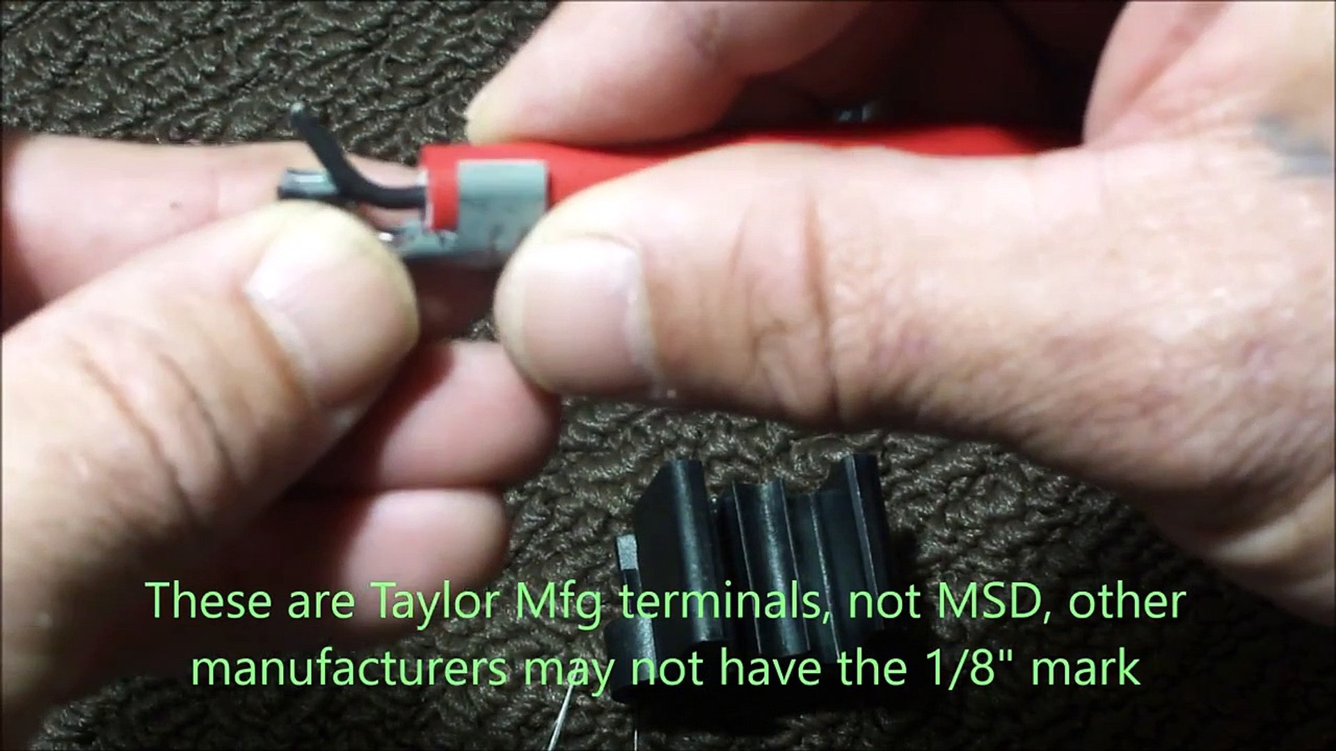 Make Your Own Spark Plug Wires with MSD 8.5mm Wire Stripper-Crimper - video  Dailymotion