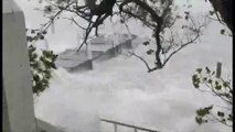 Alors que l’ouragan Dorian approche, les premières images d’importantes vagues aux Bahamas