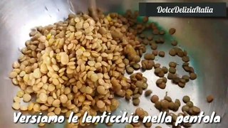 Pasta con lenticchie