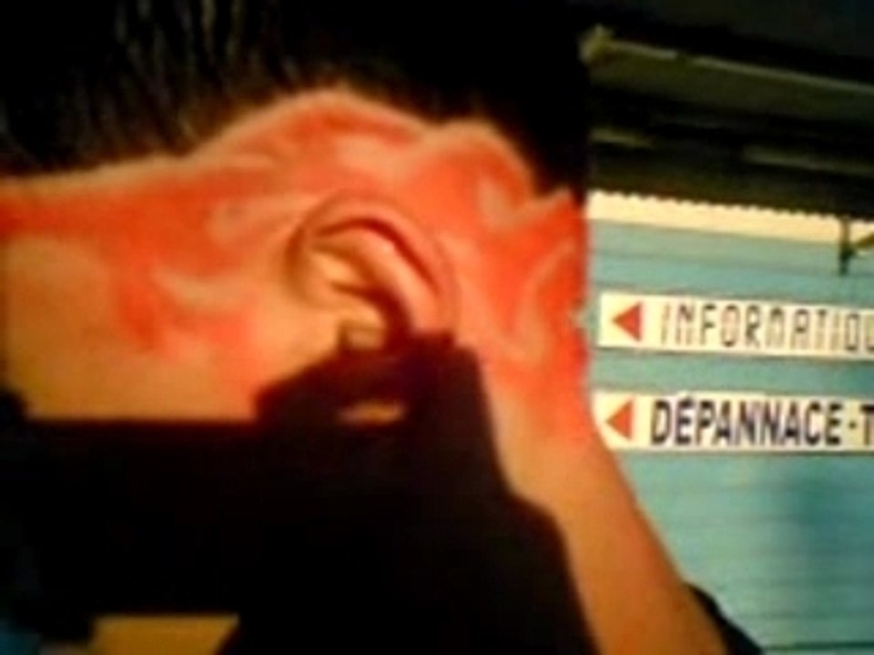 Tribal teint damien pour carnaval