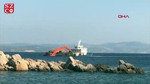 Türk gemisi, Bozcaada açığında su aldığını rapor etti