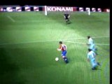 BUT PES 2008 frappe croisée aguëro atletico madrid