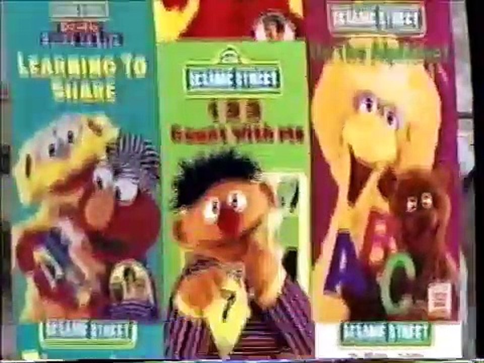 Opening To Sesame Street Do The Alphabet 1998 Vhs Newator Vidéo 