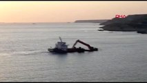 Çanakkale türk gemisi, bozcaada açığında su aldığını rapor etti